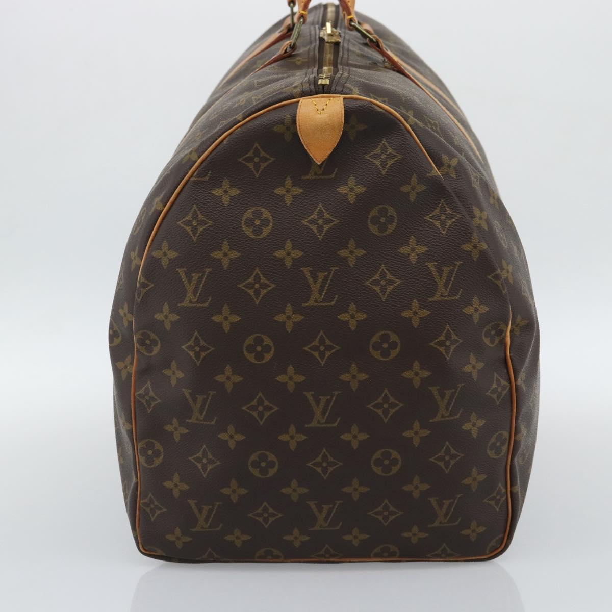 LOUIS VUITTON Monogram Keepall 60 Boston Bag M41422 LV Auth 191590