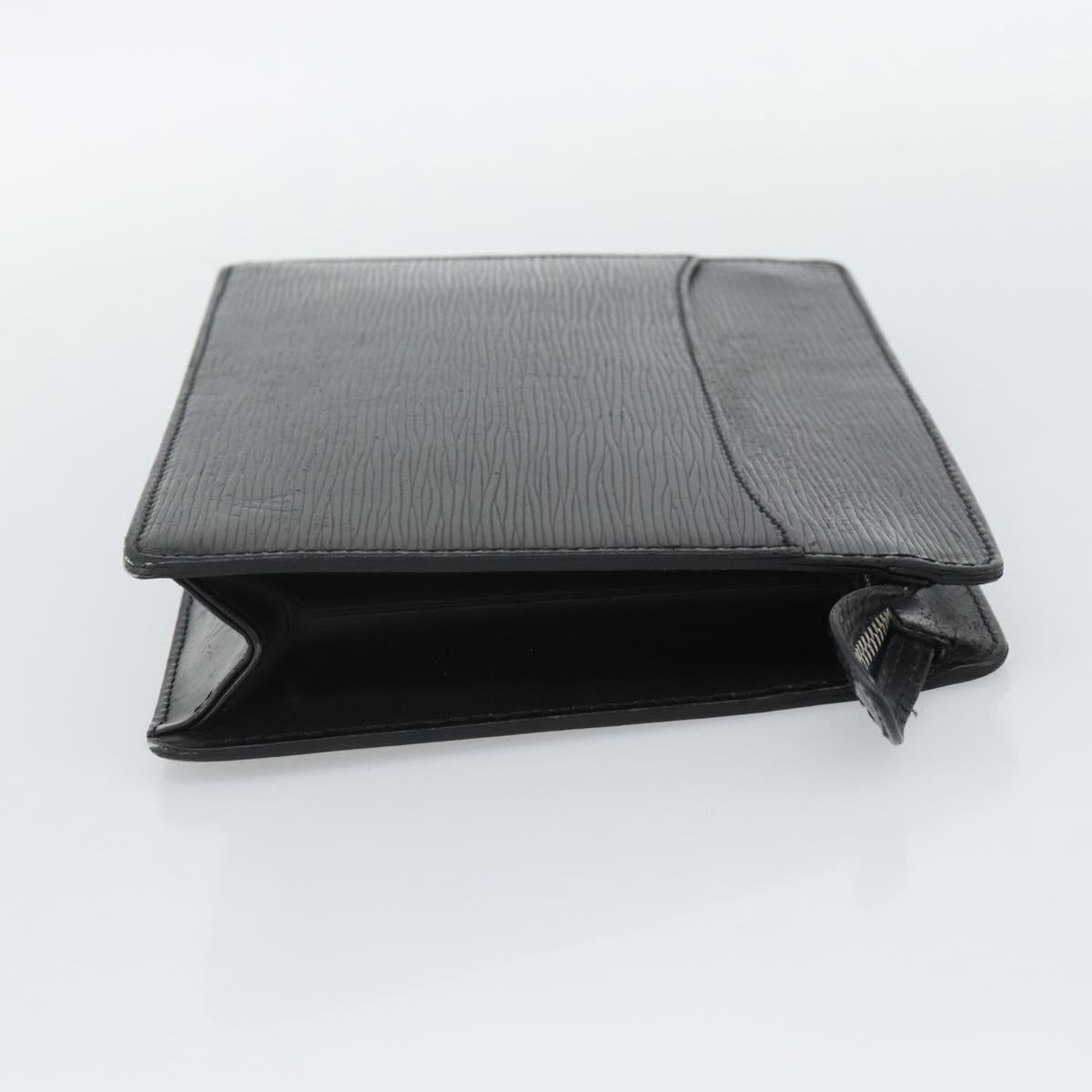 LOUIS VUITTON Epi Pochette Homme Clutch Bag Black M52522 LV Auth 191593