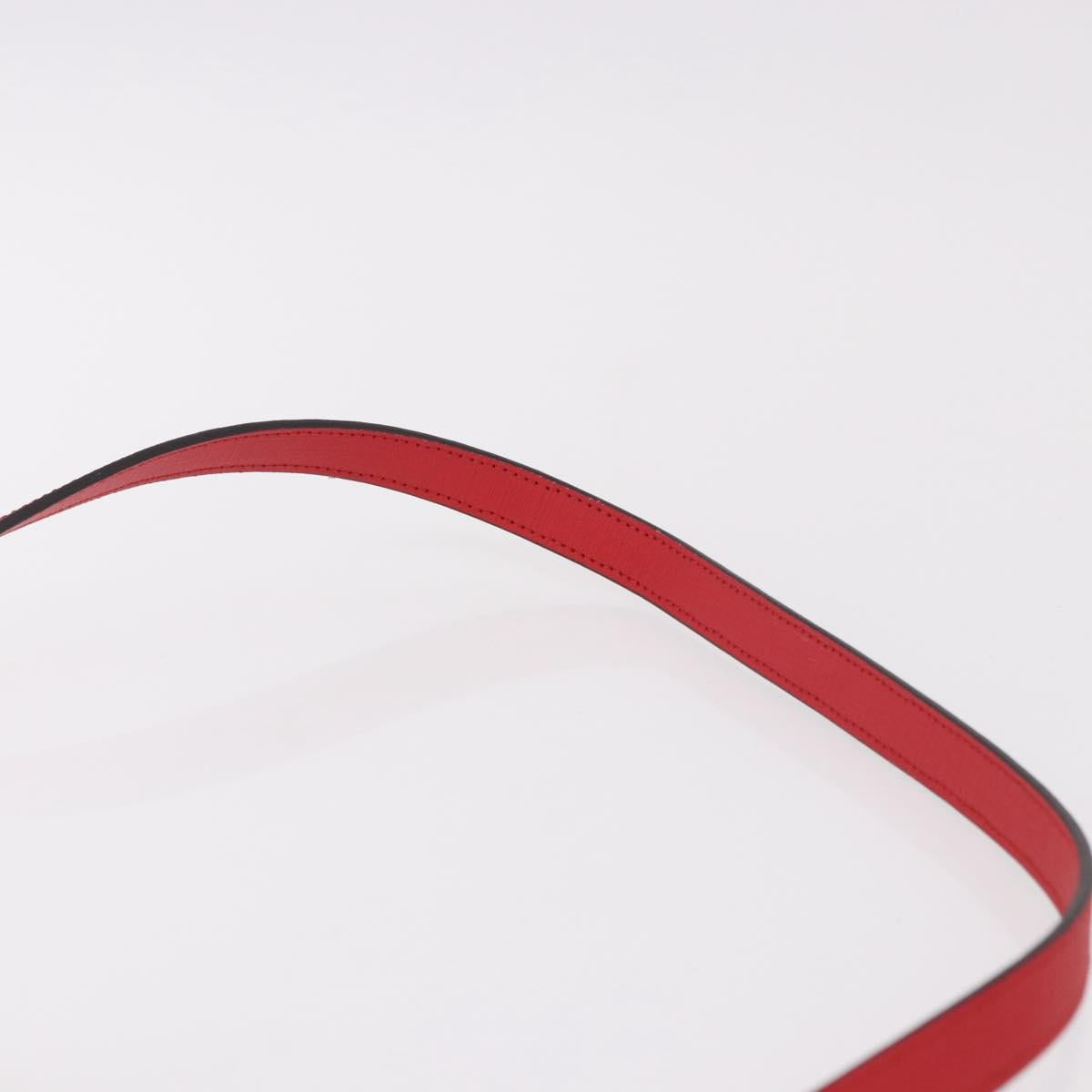 GUCCI Yuko Higuchi Hand Bag PVC 2way Red 630542 Auth 191602SM