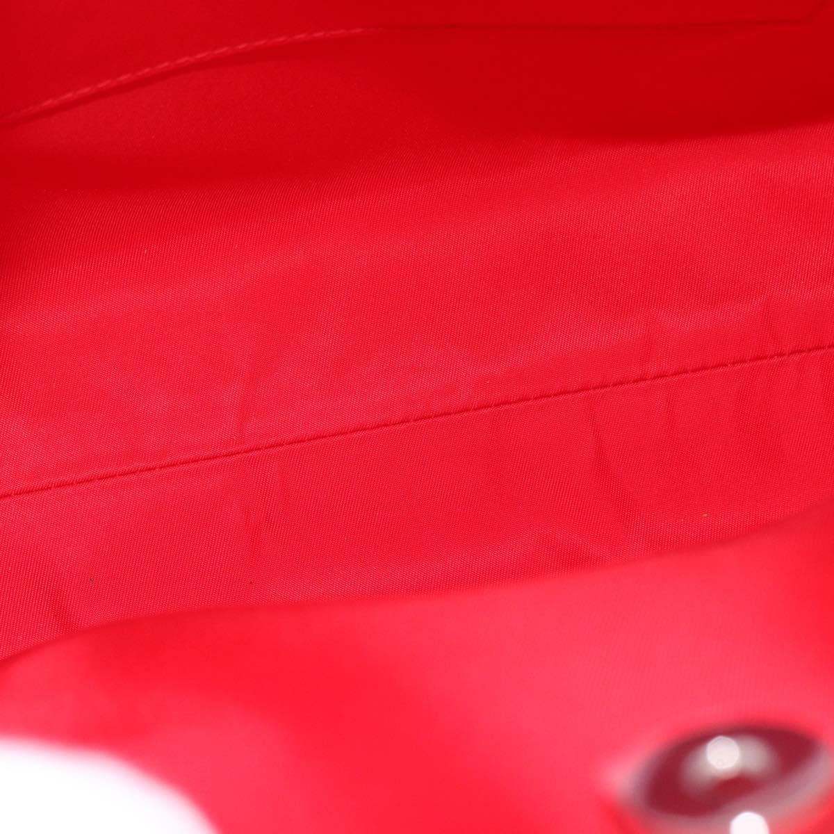 GUCCI Yuko Higuchi Hand Bag PVC 2way Red 630542 Auth 191602SM