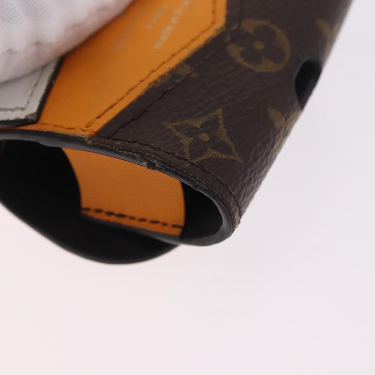 LOUIS VUITTON Monogram Etui Earphone Cat Airpods Pro Case GI0862 Auth 191604