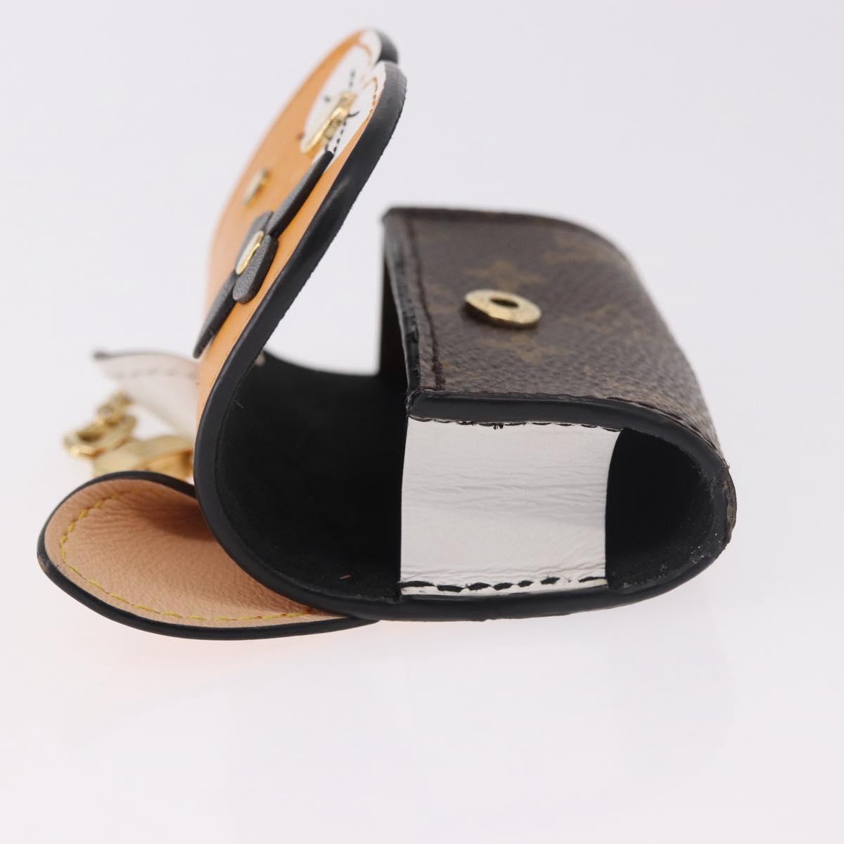 LOUIS VUITTON Monogram Etui Earphone Cat Airpods Pro Case GI0862 Auth 191604