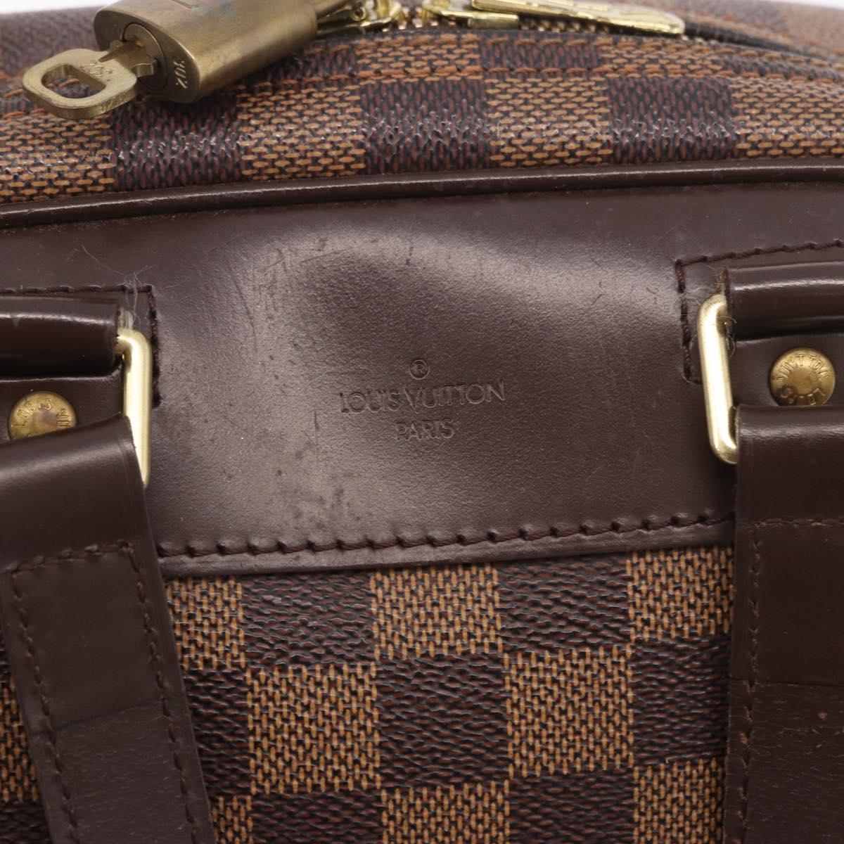 LOUIS VUITTON Damier Ebene SPO Excursion Hand Bag LV Auth 191612V