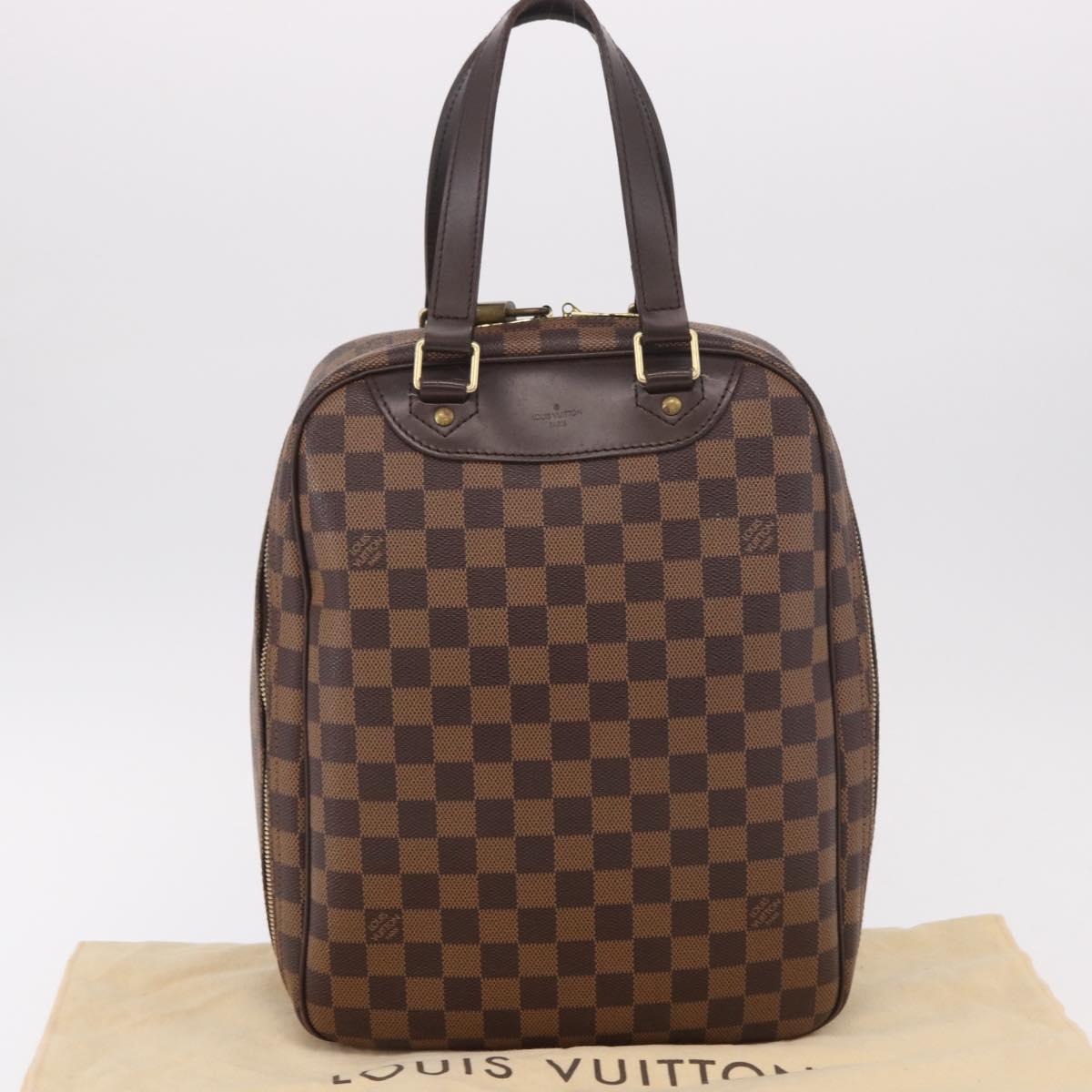 LOUIS VUITTON Damier Ebene SPO Excursion Hand Bag LV Auth 191612V