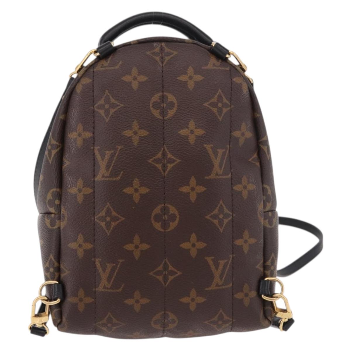 LOUIS VUITTON Monogram Palm Springs Mini Backpack M42971 LV Auth 191617A