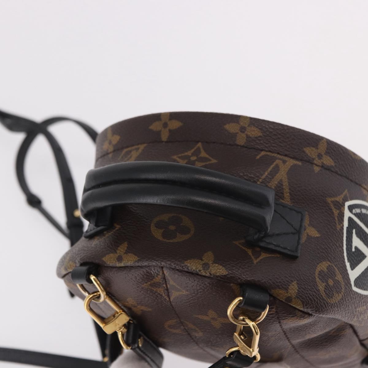 LOUIS VUITTON Monogram Palm Springs Mini Backpack M42971 LV Auth 191617A