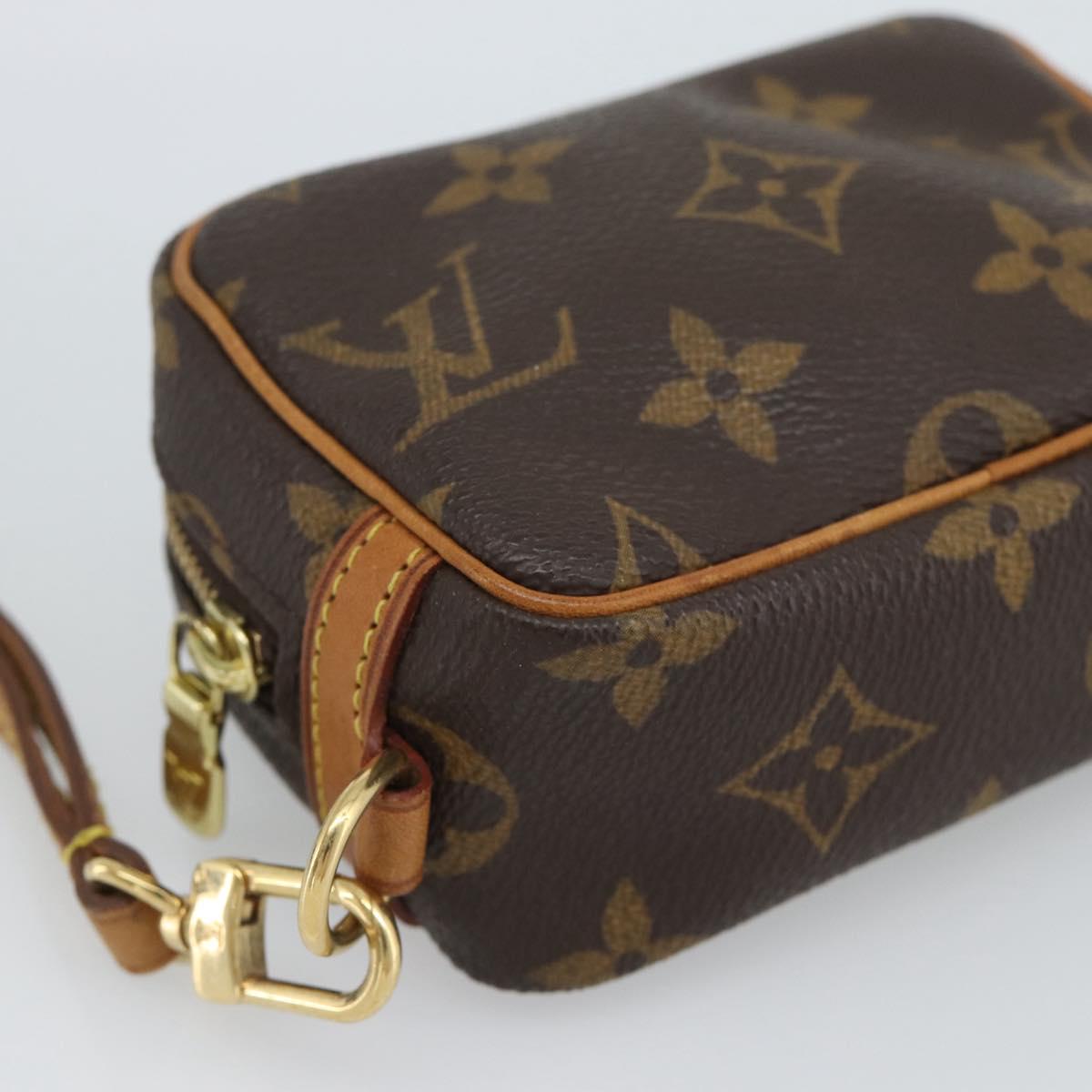 LOUIS VUITTON Monogram Trousse Wapity Pouch M58030 LV Auth 191623A