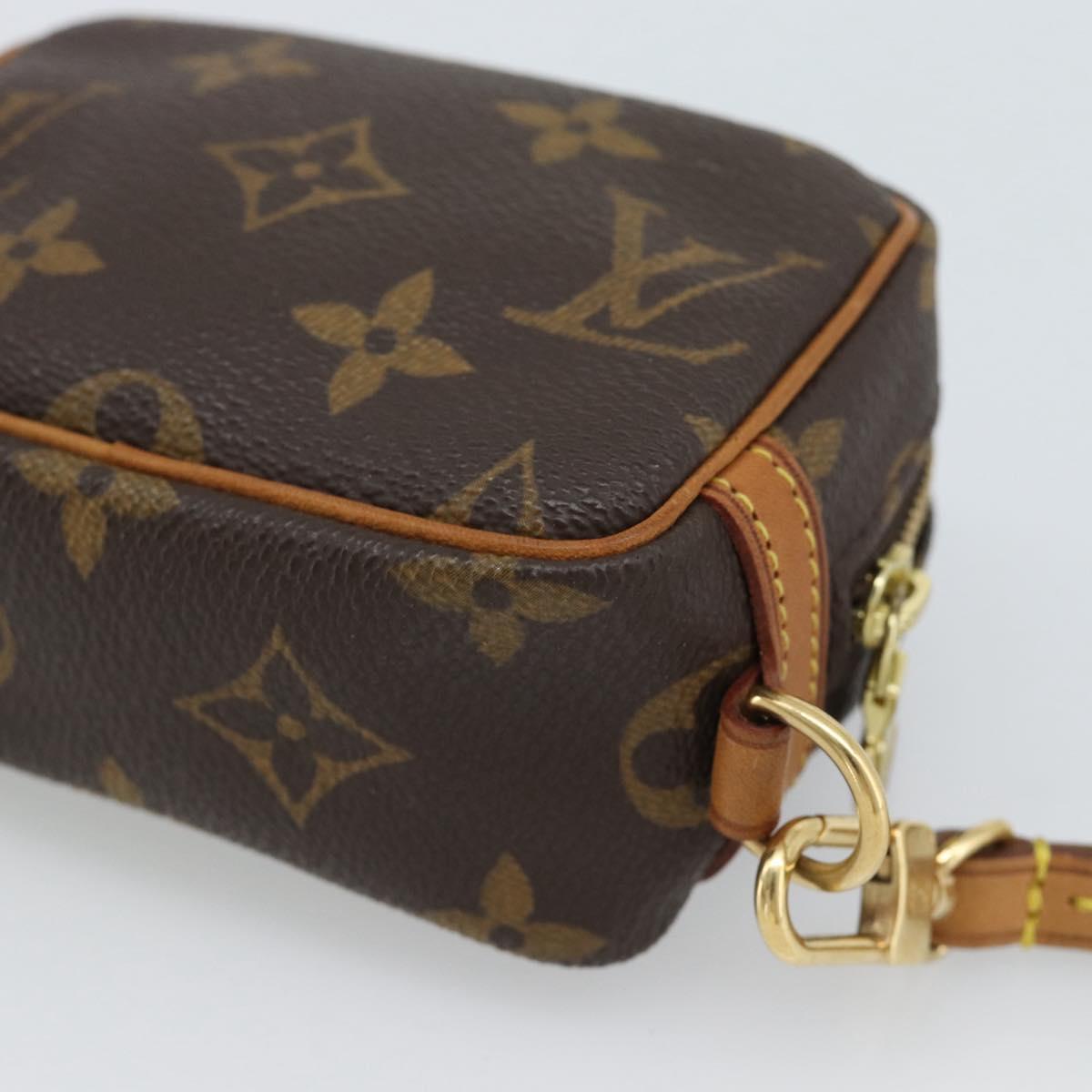 LOUIS VUITTON Monogram Trousse Wapity Pouch M58030 LV Auth 191623A