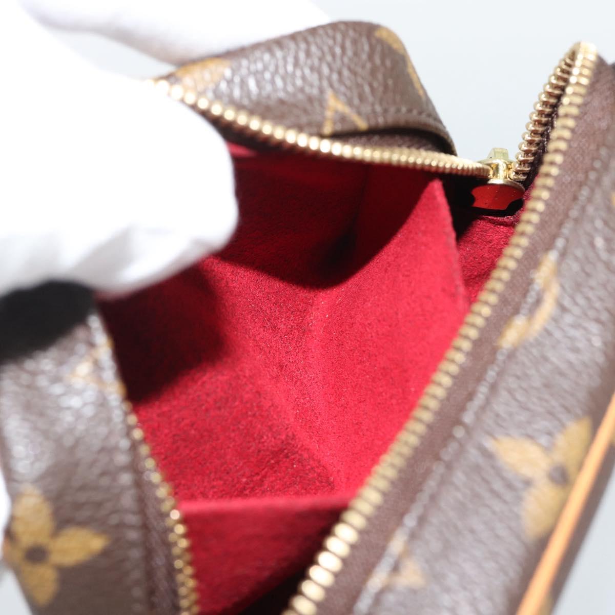 LOUIS VUITTON Monogram Trousse Wapity Pouch M58030 LV Auth 191623A