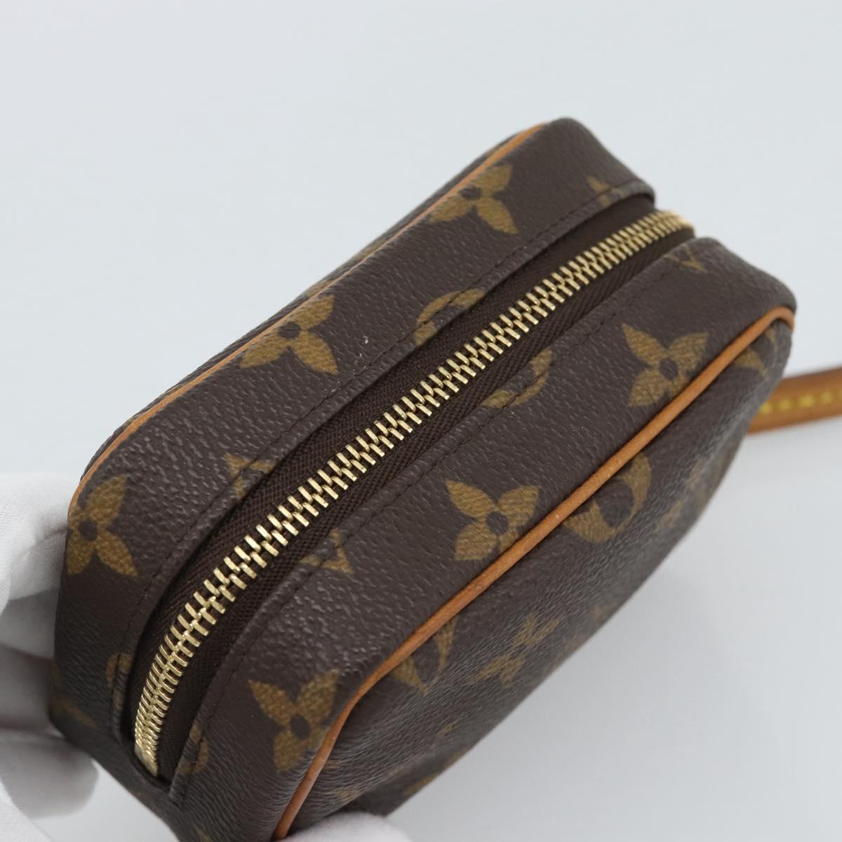 LOUIS VUITTON Monogram Trousse Wapity Pouch M58030 LV Auth 191623A