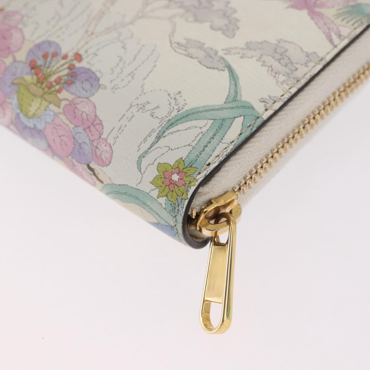 GUCCI Horsebit Long Wallet Leather Multicolor Gold 621889 Auth 191626M