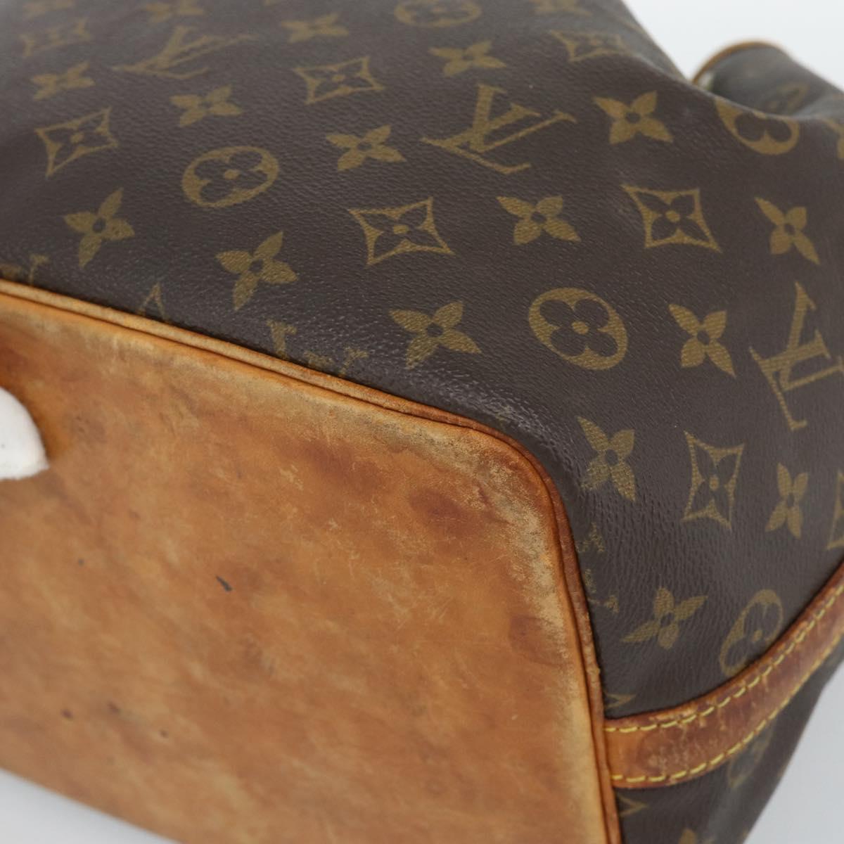 LOUIS VUITTON Monogram Petit Noe Shoulder Bag M42226 LV Auth 191632