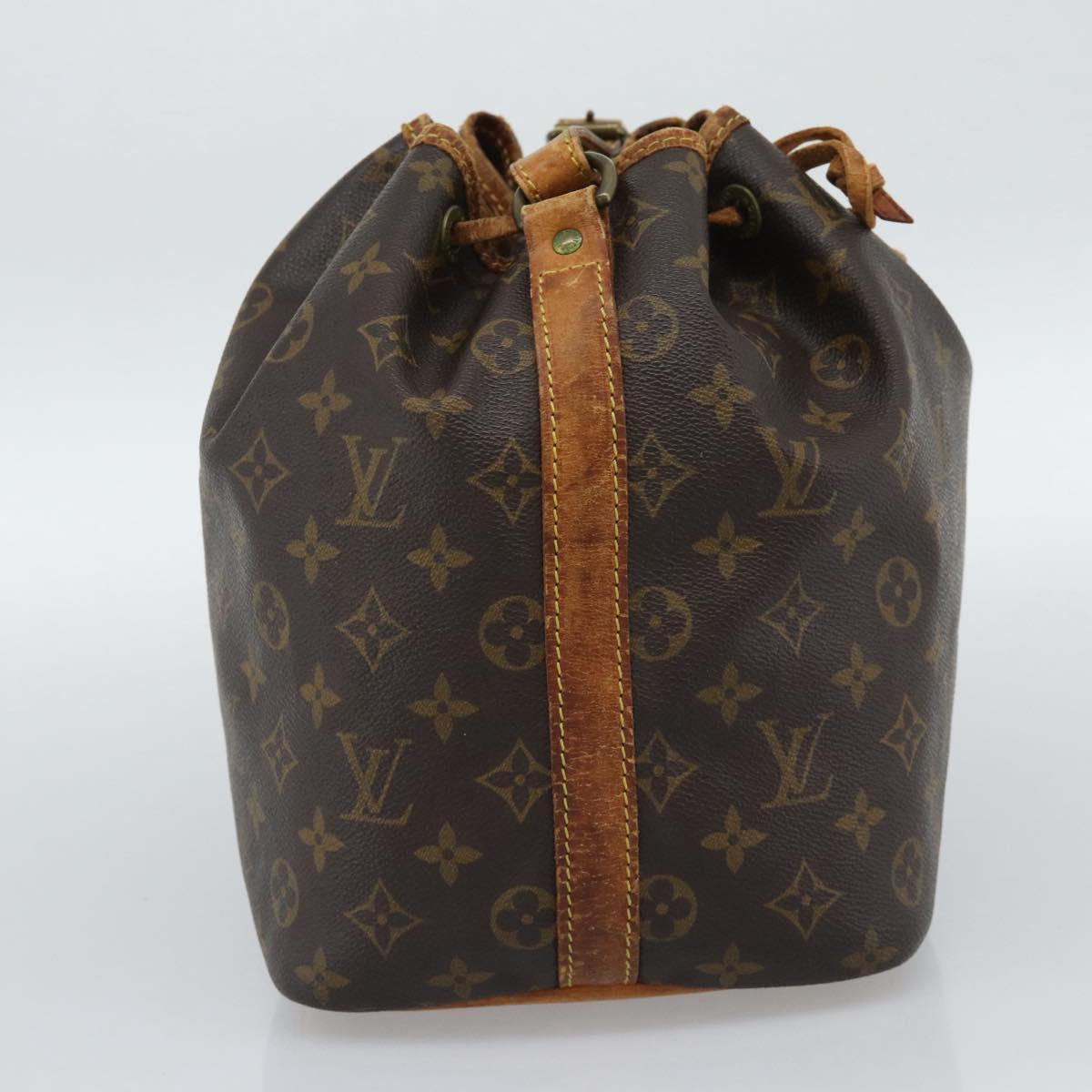 LOUIS VUITTON Monogram Petit Noe Shoulder Bag M42226 LV Auth 191632