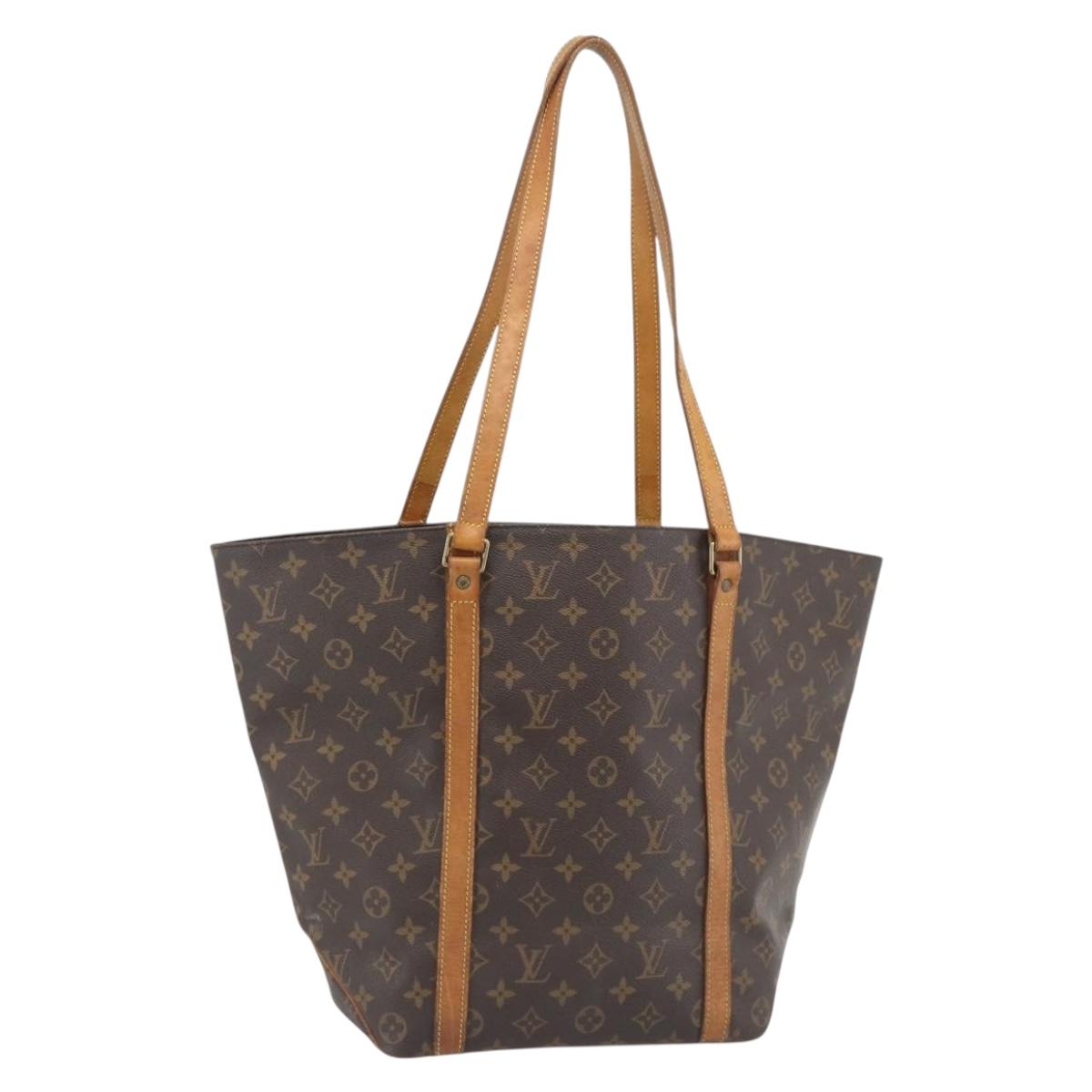 LOUIS VUITTON Monogram Sac Shopping Tote Bag M51108 LV Auth 191633