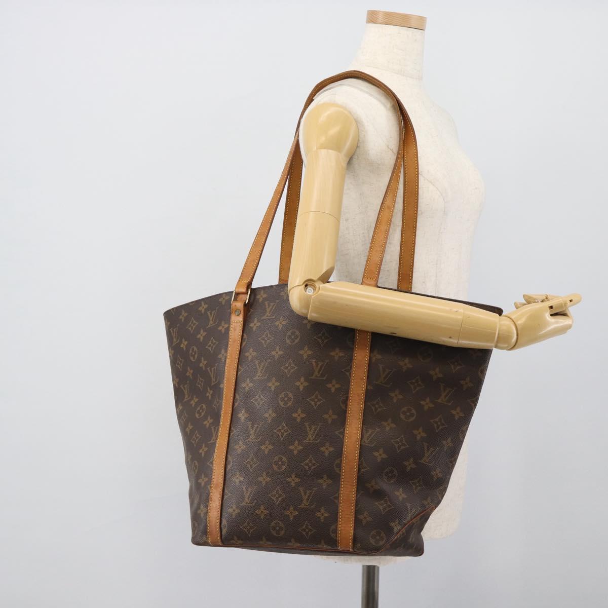 LOUIS VUITTON Monogram Sac Shopping Tote Bag M51108 LV Auth 191633