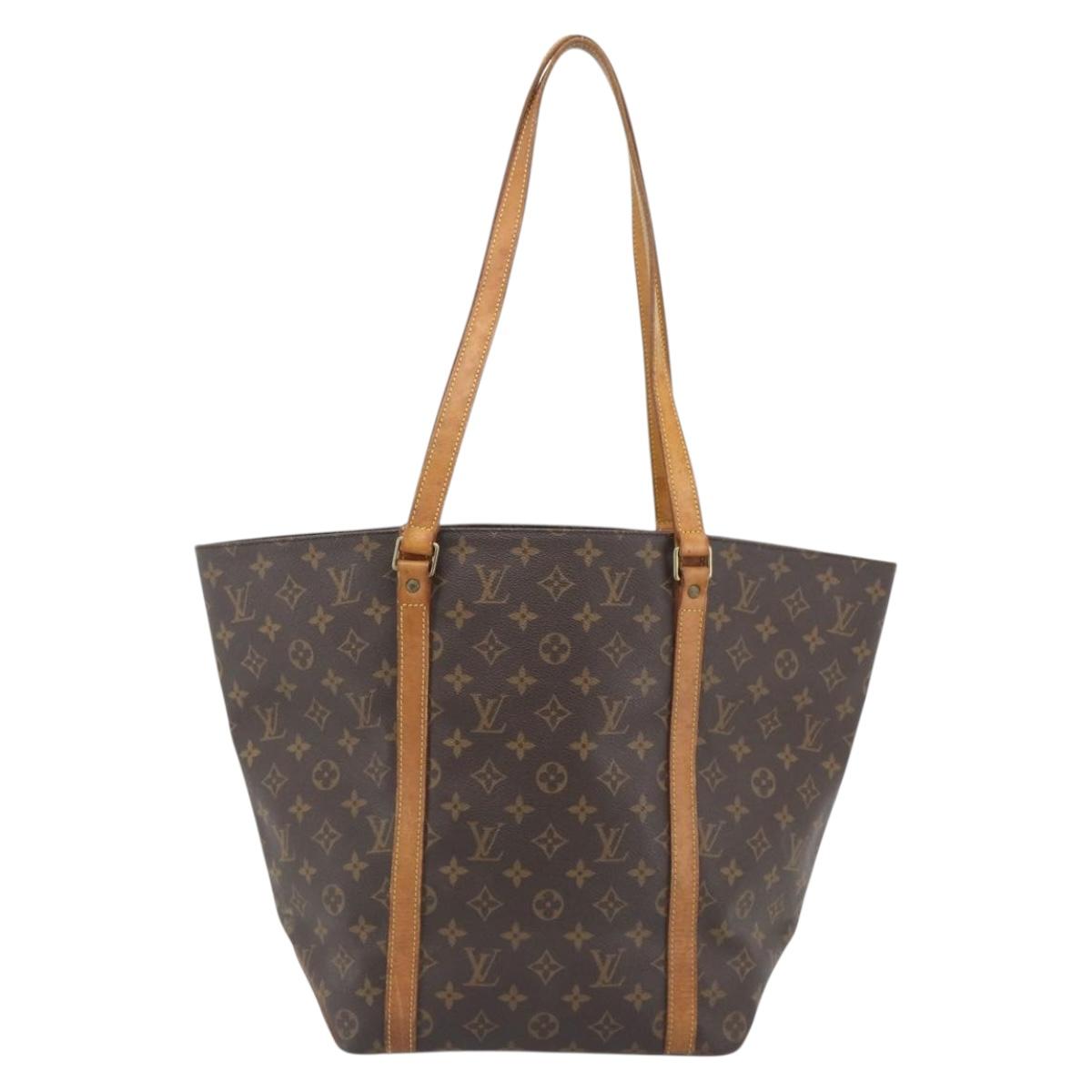 LOUIS VUITTON Monogram Sac Shopping Tote Bag M51108 LV Auth 191633