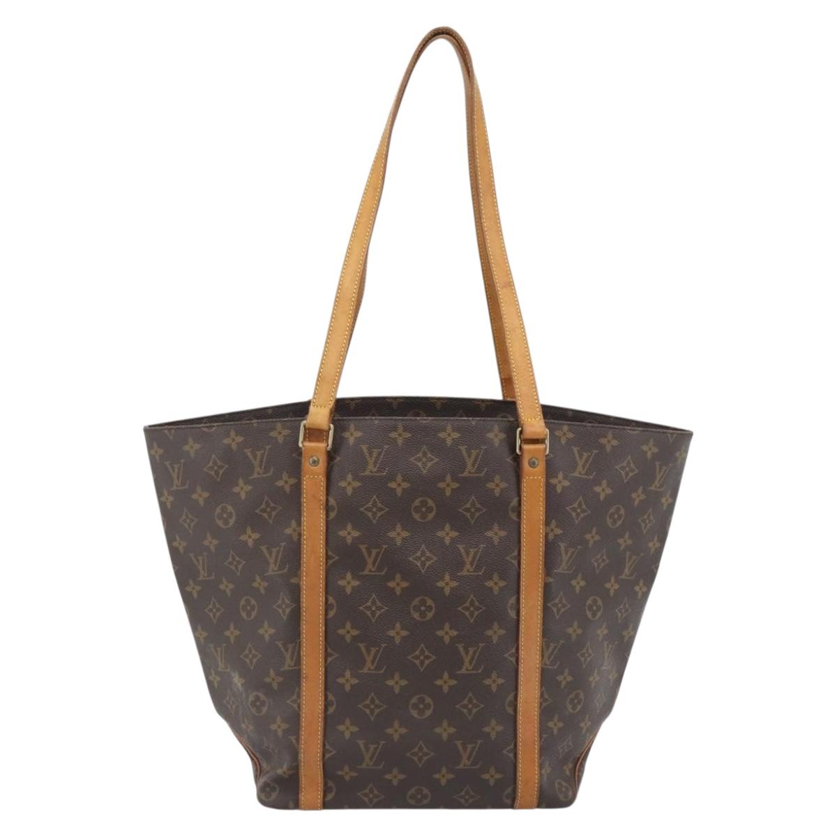 LOUIS VUITTON Monogram Sac Shopping Tote Bag M51108 LV Auth 191633
