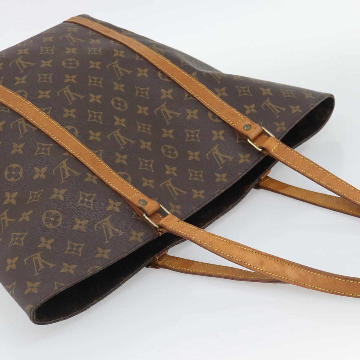 LOUIS VUITTON Monogram Sac Shopping Tote Bag M51108 LV Auth 191633