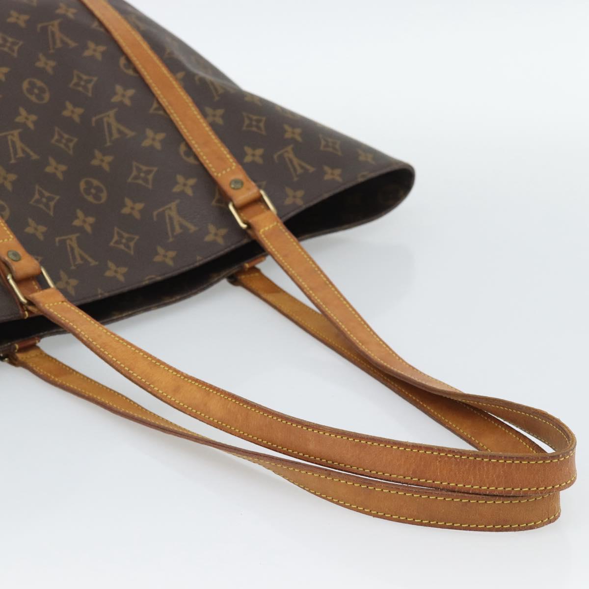 LOUIS VUITTON Monogram Sac Shopping Tote Bag M51108 LV Auth 191633