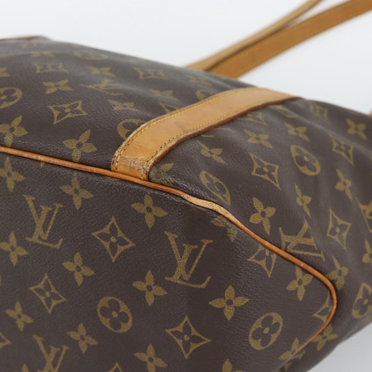 LOUIS VUITTON Monogram Sac Shopping Tote Bag M51108 LV Auth 191634A