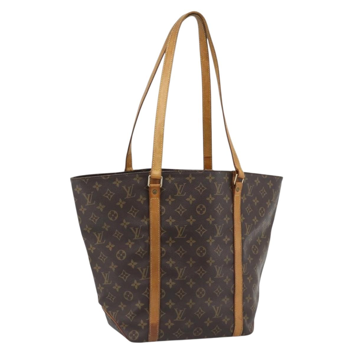 LOUIS VUITTON Monogram Sac Shopping Tote Bag M51108 LV Auth 191634A