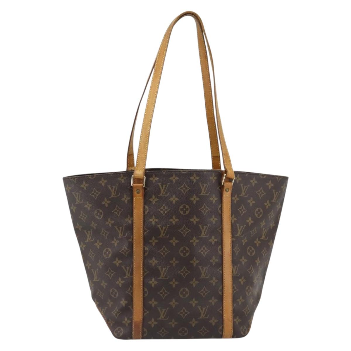 LOUIS VUITTON Monogram Sac Shopping Tote Bag M51108 LV Auth 191634A