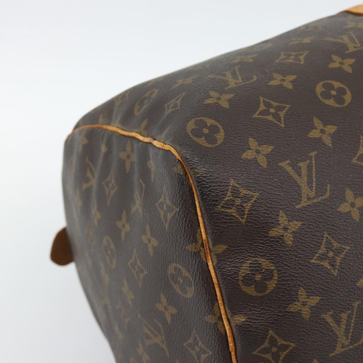 LOUIS VUITTON Monogram Keepall 50 Boston Bag M41426 LV Auth 191635