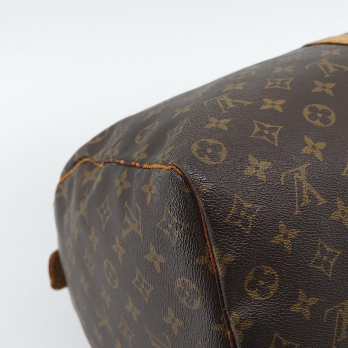 LOUIS VUITTON Monogram Keepall 50 Boston Bag M41426 LV Auth 191635