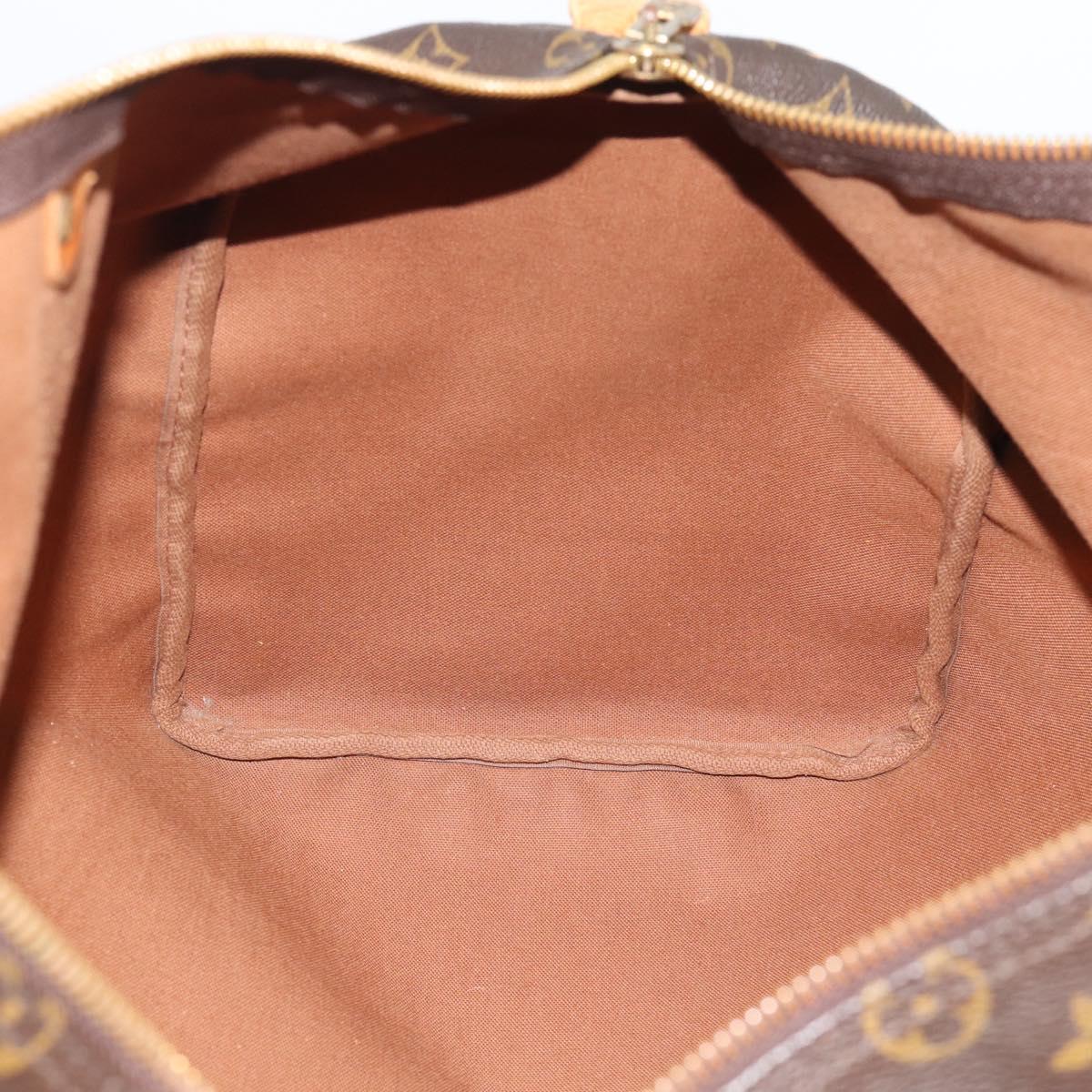 LOUIS VUITTON Monogram Keepall 50 Boston Bag M41426 LV Auth 191635