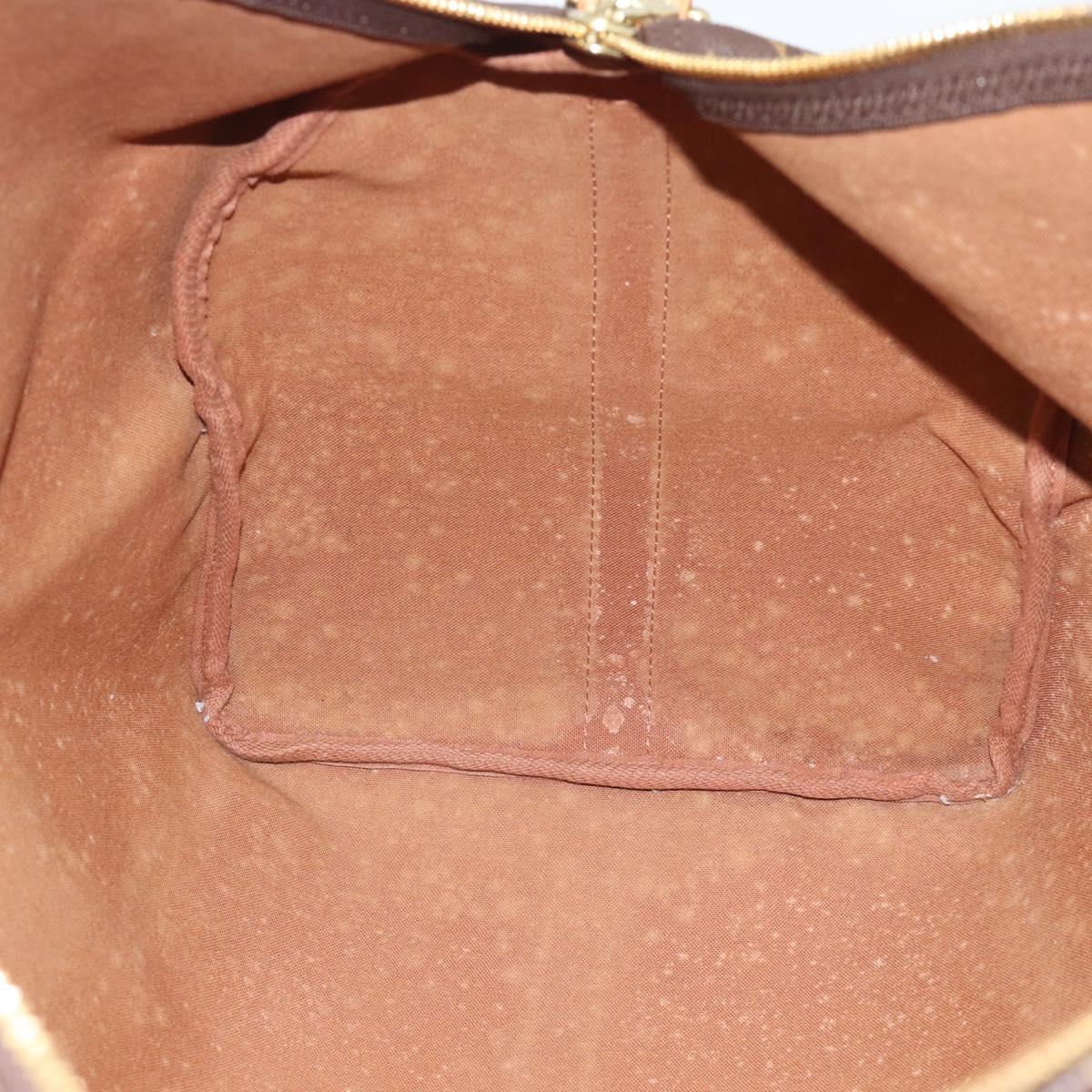 LOUIS VUITTON Monogram Keepall Bandouliere 55 Boston Bag M41414 LV Auth 191636