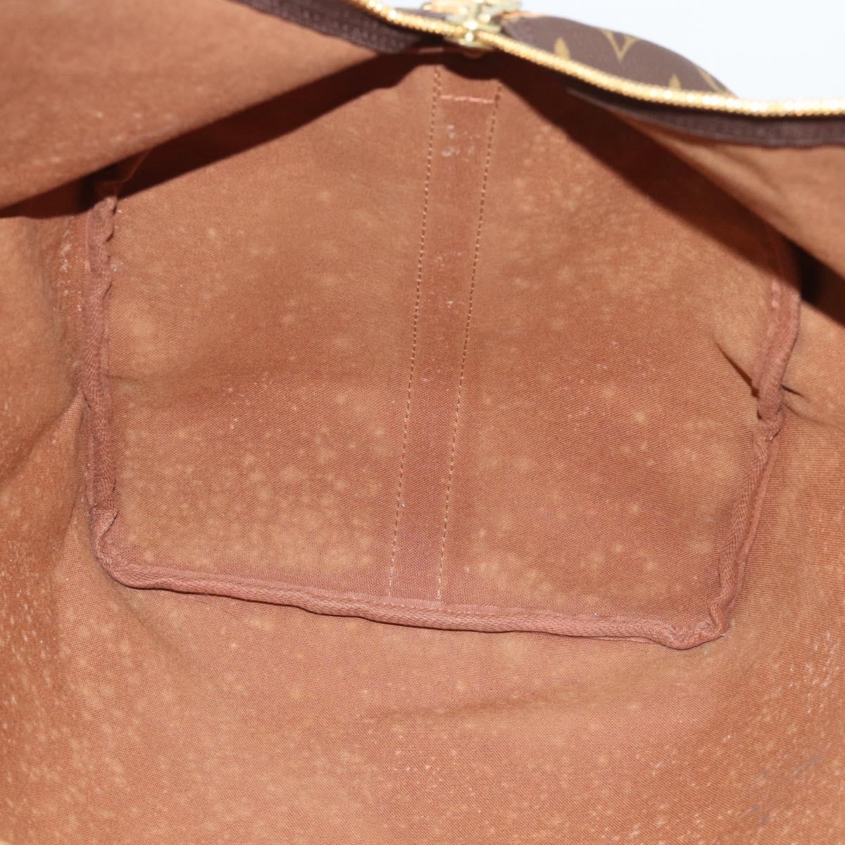 LOUIS VUITTON Monogram Keepall Bandouliere 55 Boston Bag M41414 LV Auth 191636