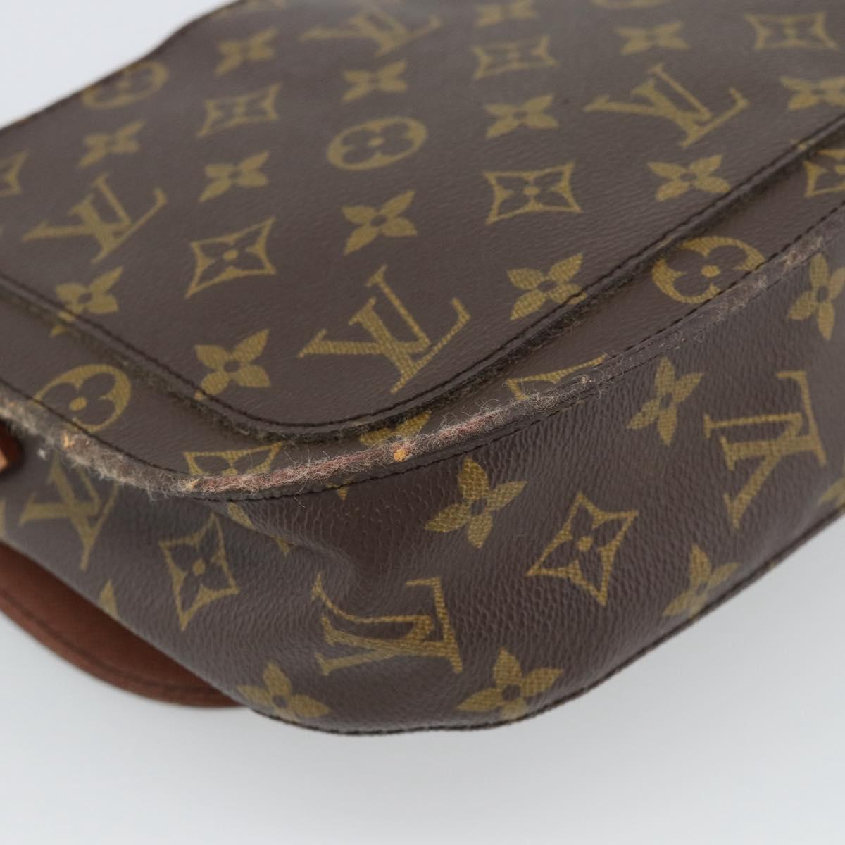 LOUIS VUITTON Monogram Saint Cloud GM Shoulder Bag M51242 LV Auth 191638