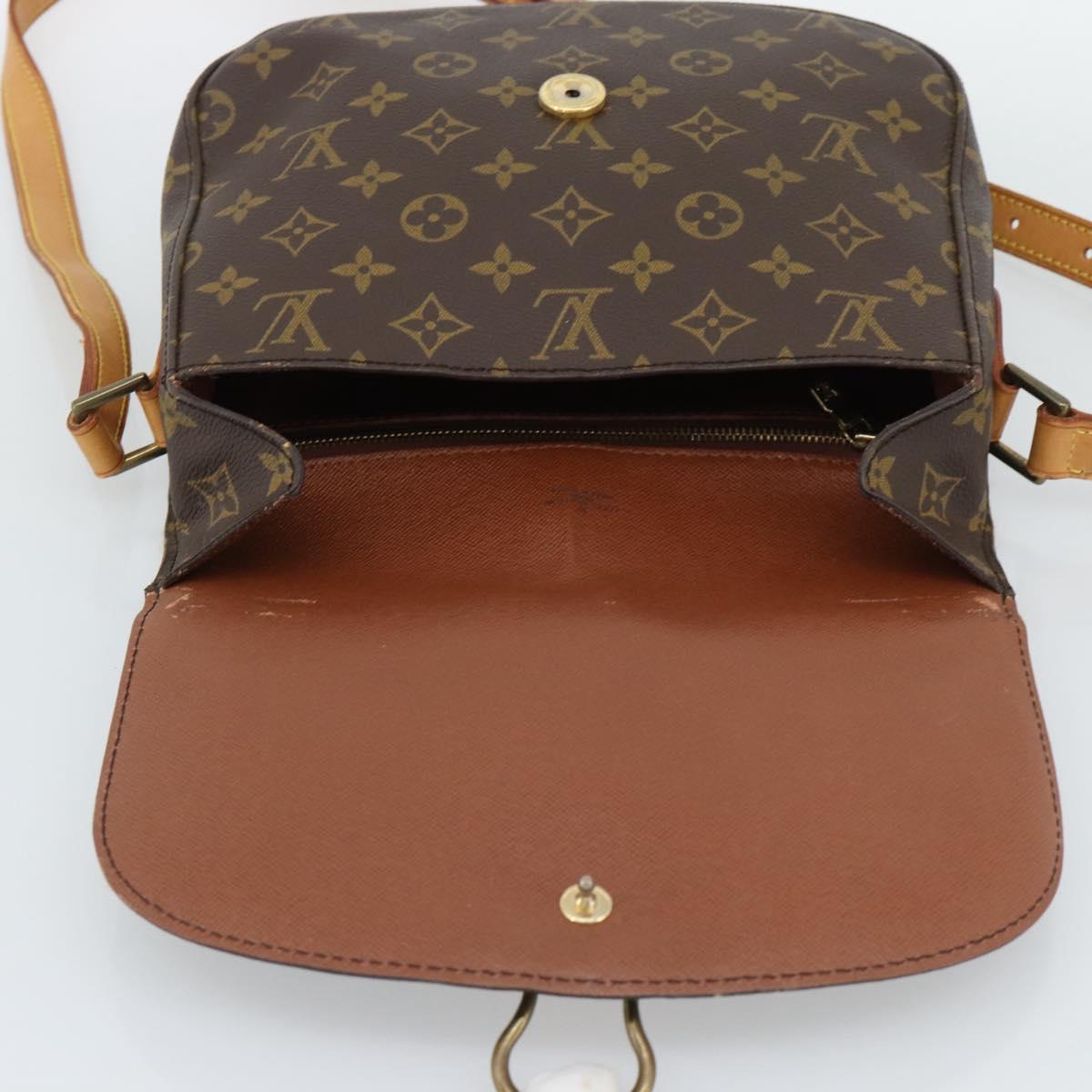 LOUIS VUITTON Monogram Saint Cloud GM Shoulder Bag M51242 LV Auth 191638