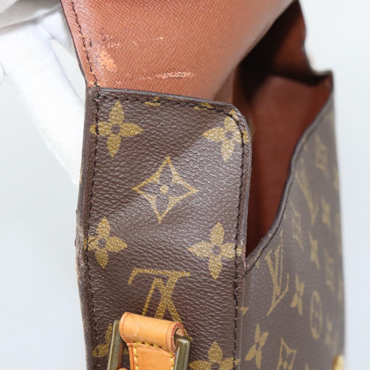 LOUIS VUITTON Monogram Saint Cloud GM Shoulder Bag M51242 LV Auth 191638