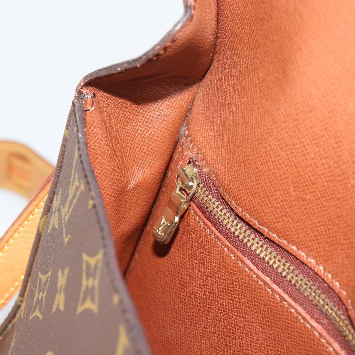 LOUIS VUITTON Monogram Saint Cloud GM Shoulder Bag M51242 LV Auth 191638