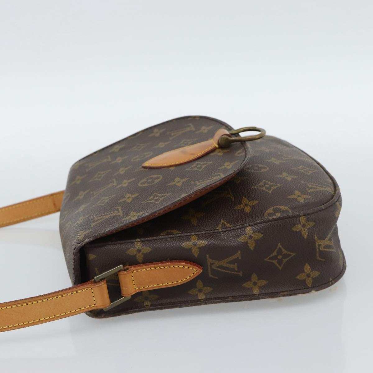 LOUIS VUITTON Monogram Saint Cloud GM Shoulder Bag M51242 LV Auth 191638