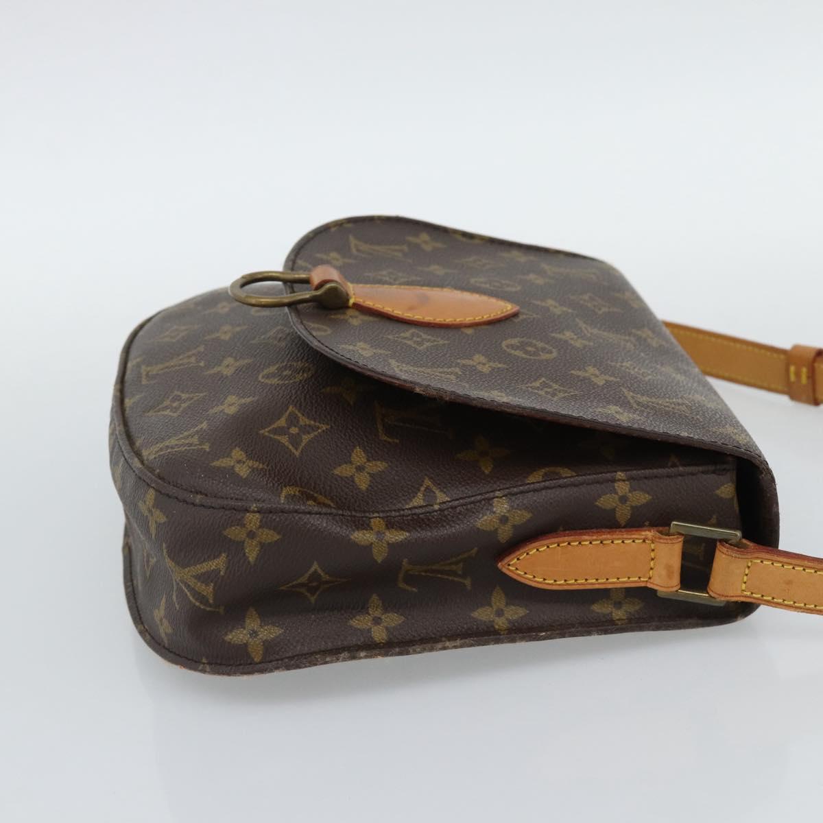 LOUIS VUITTON Monogram Saint Cloud GM Shoulder Bag M51242 LV Auth 191638
