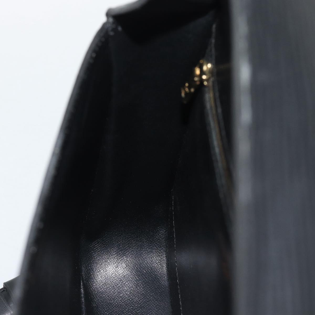 LOUIS VUITTON Epi Saint Cloud GM Shoulder Bag Black M52192 LV Auth 191640
