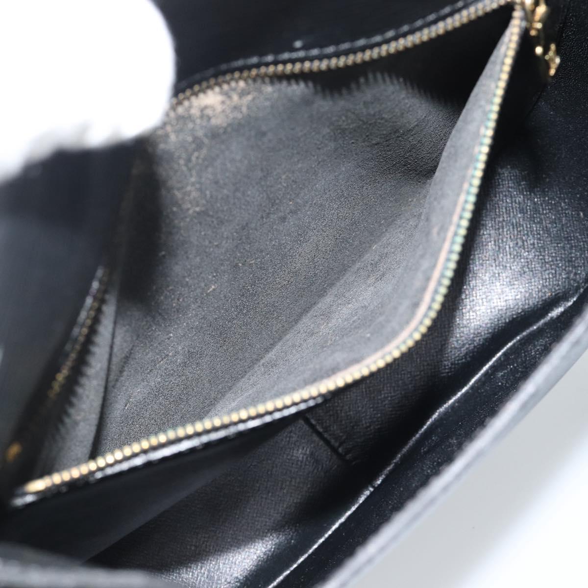 LOUIS VUITTON Epi Saint Cloud GM Shoulder Bag Black M52192 LV Auth 191640