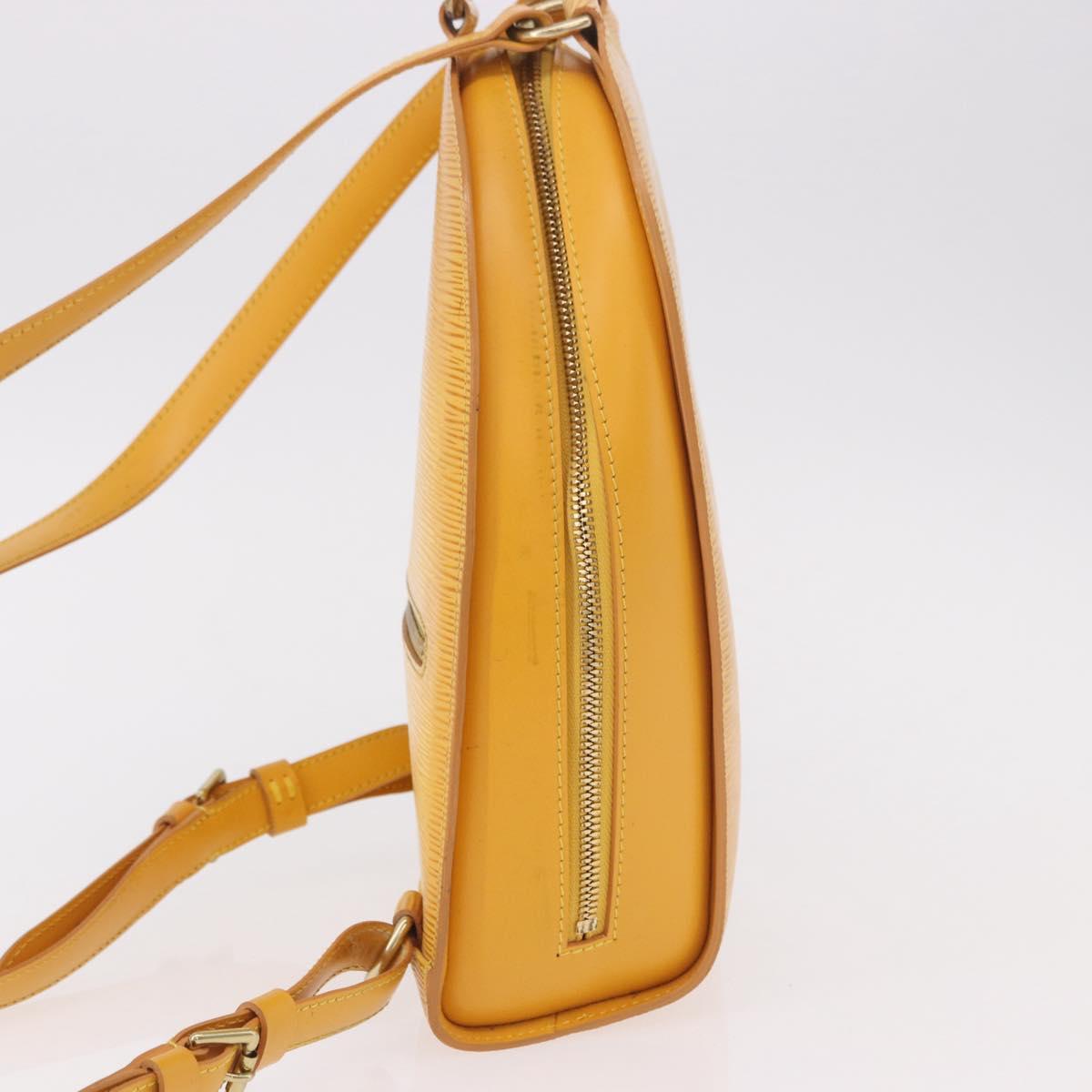 LOUIS VUITTON Epi Mabillon Backpack Yellow M52239 LV Auth 191641