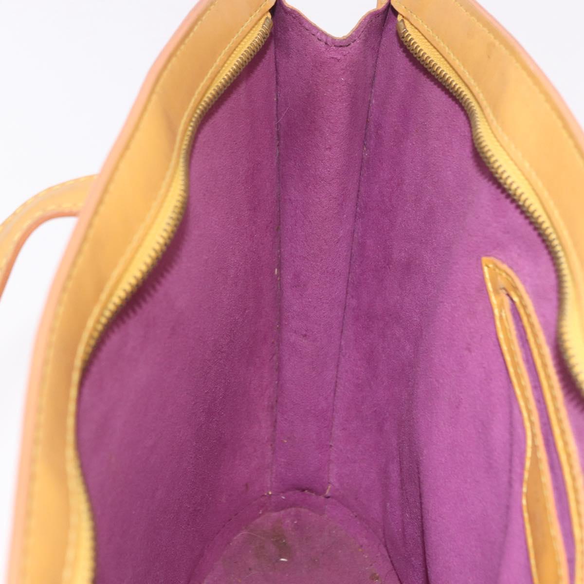 LOUIS VUITTON Epi Saint Jacques Hand Bag Yellow M52279 LV Auth 191642