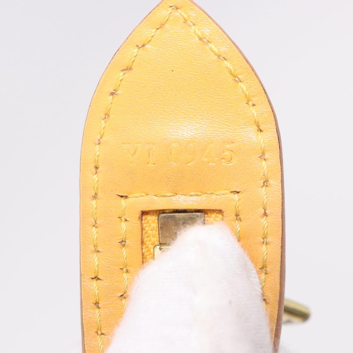LOUIS VUITTON Epi Saint Jacques Hand Bag Yellow M52279 LV Auth 191642