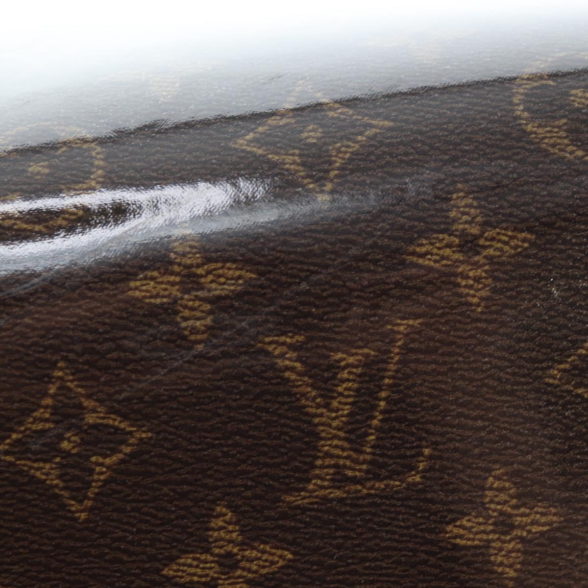 LOUIS VUITTON Monogram Glaze Keepall Bandouliere 50 Bag M43899 LV Auth 191644SM