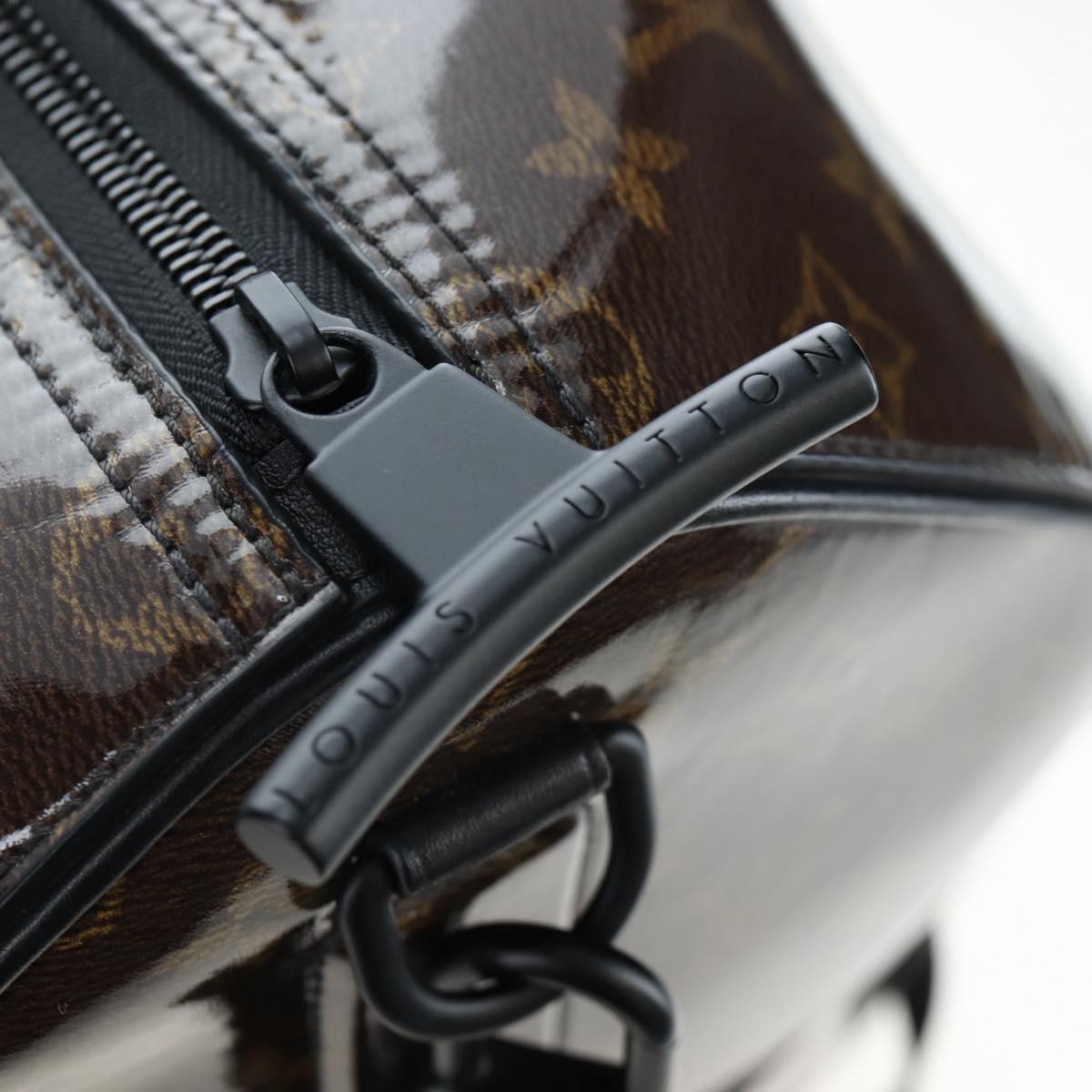 LOUIS VUITTON Monogram Glaze Keepall Bandouliere 50 Bag M43899 LV Auth 191644SM