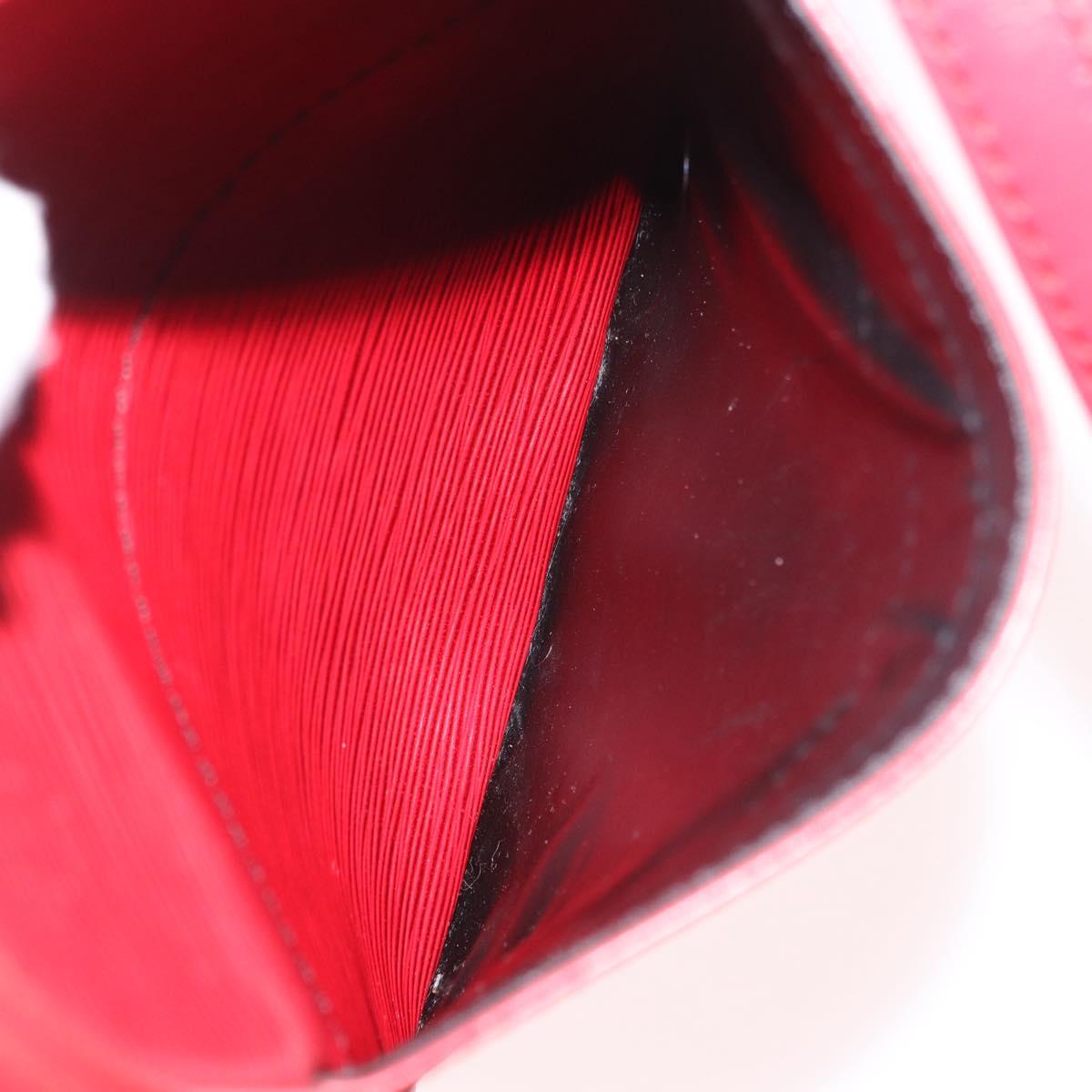 LOUIS VUITTON Epi Danube Shoulder Bag Red M45637 LV Auth 191681