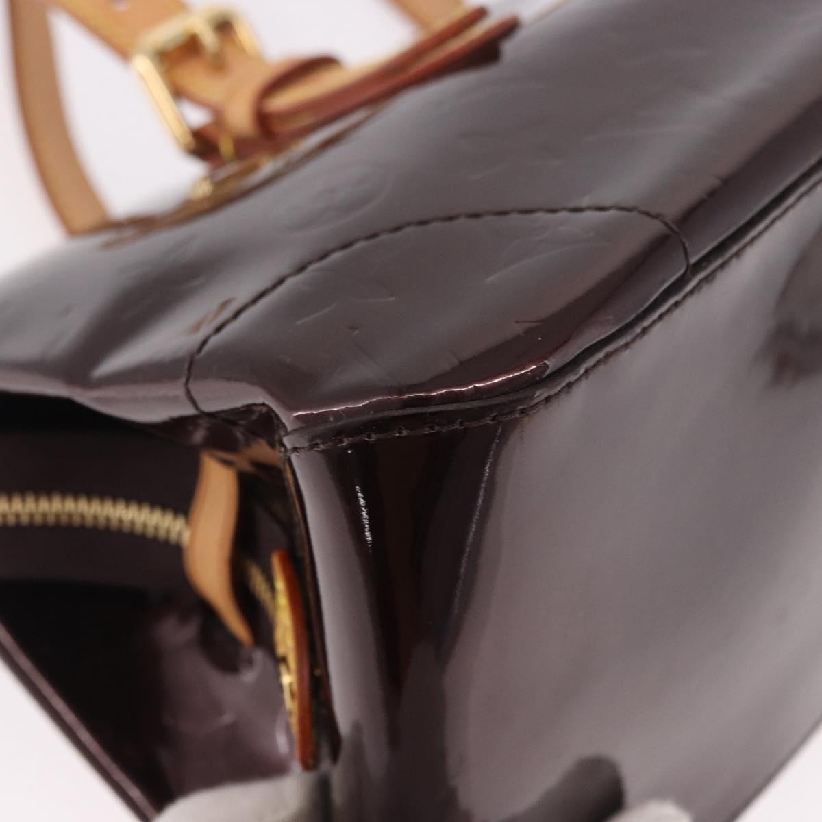 LOUIS VUITTON Monogram Vernis Rosewood Avenue Amarante M93510 LV Auth 191684A
