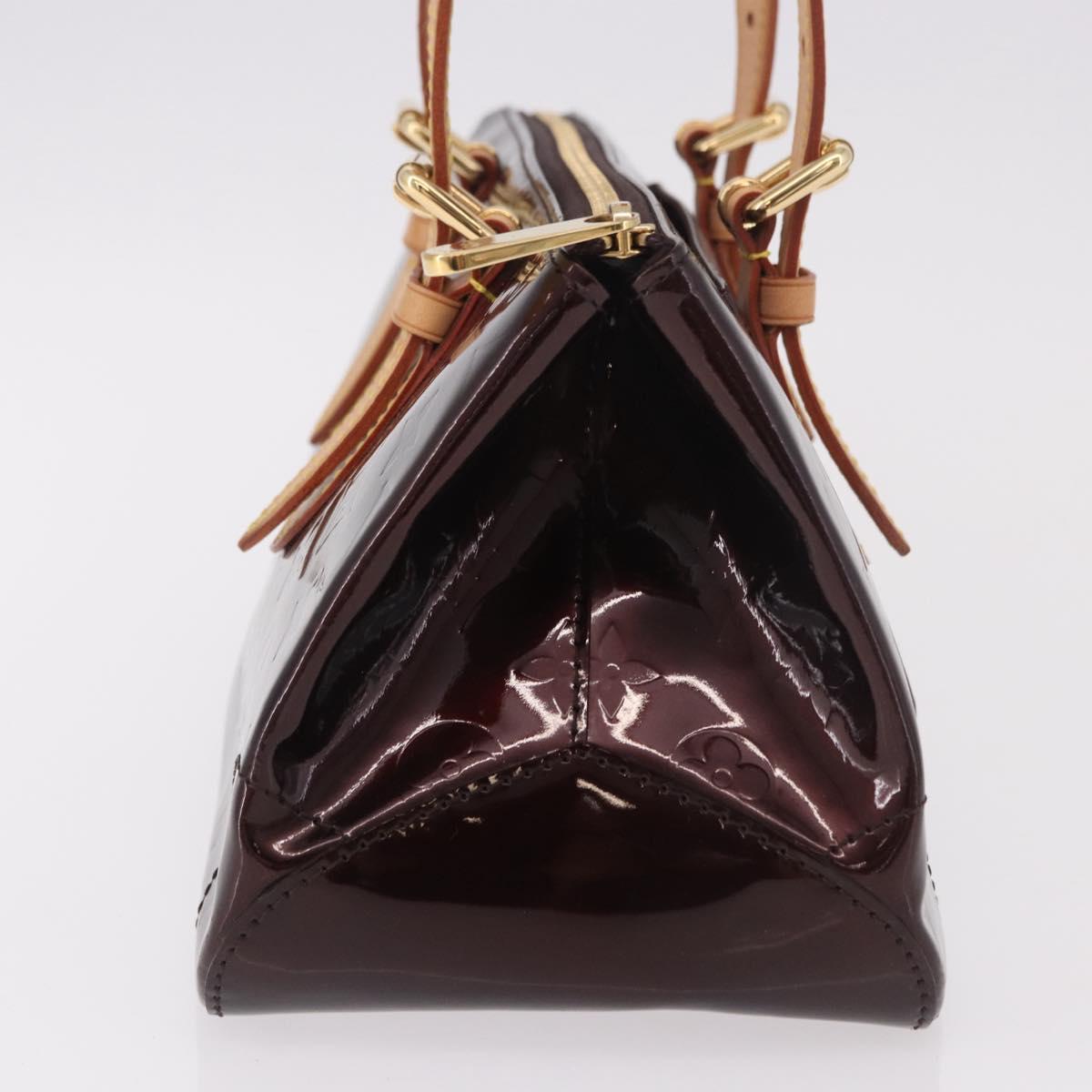 LOUIS VUITTON Monogram Vernis Rosewood Avenue Amarante M93510 LV Auth 191684A