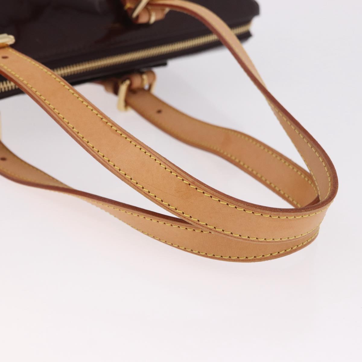 LOUIS VUITTON Monogram Vernis Rosewood Avenue Amarante M93510 LV Auth 191684A