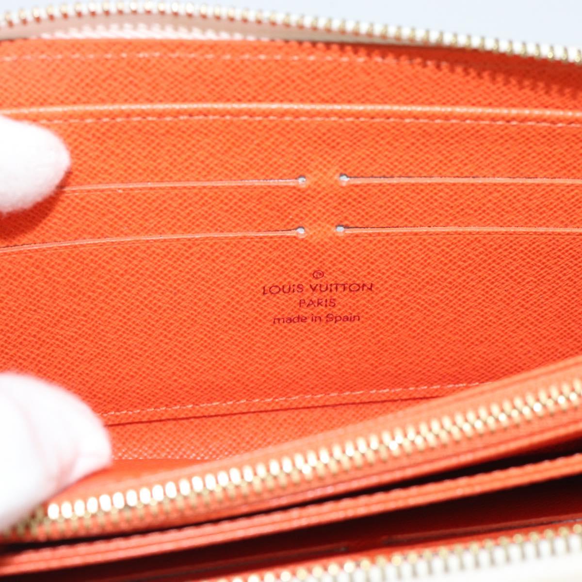 LOUIS VUITTON Monogram Multicolor Zippy Wallet Multicolor M60241 LV Auth 191685