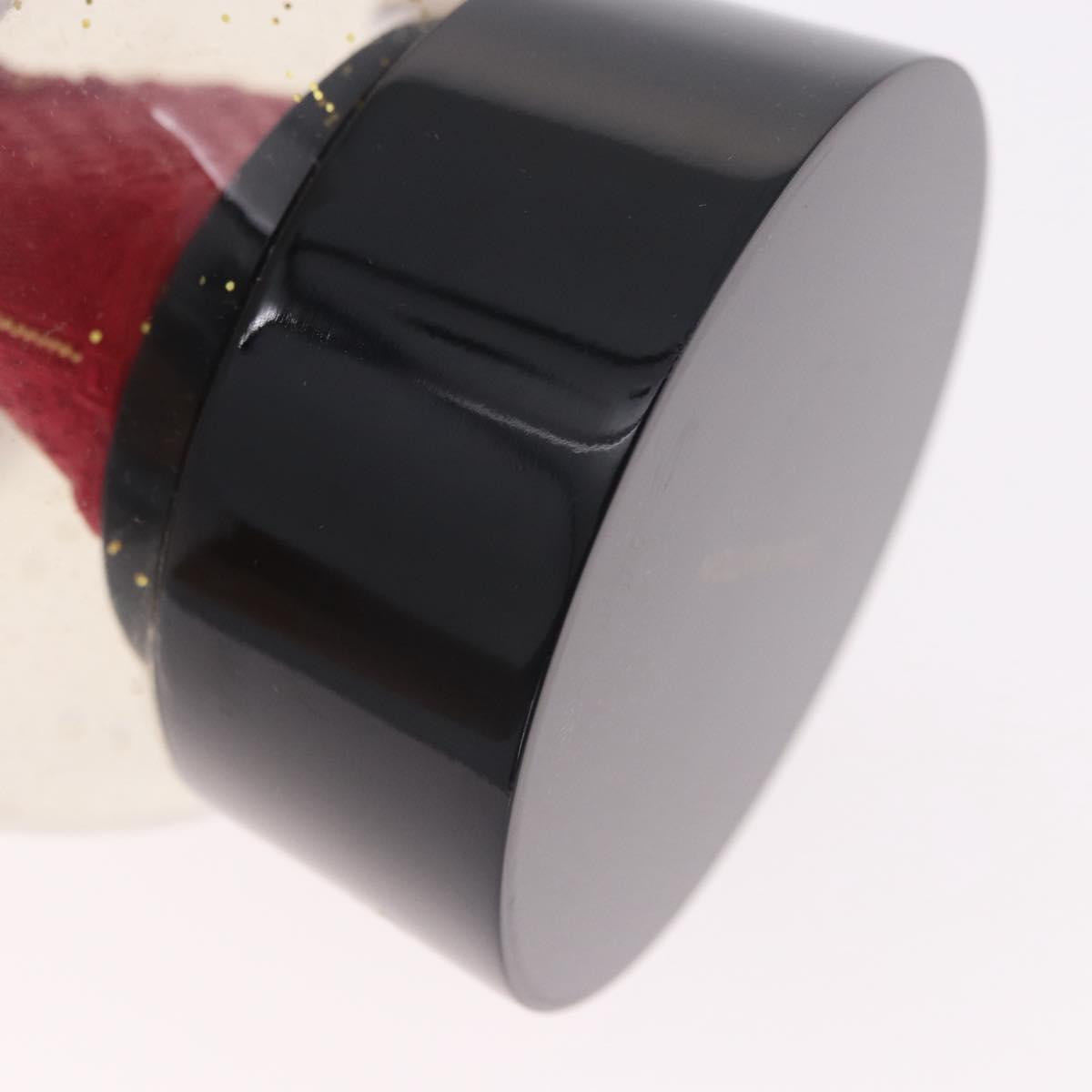 LOUIS VUITTON Alma Snow Globe Glass Red LV Auth 191688